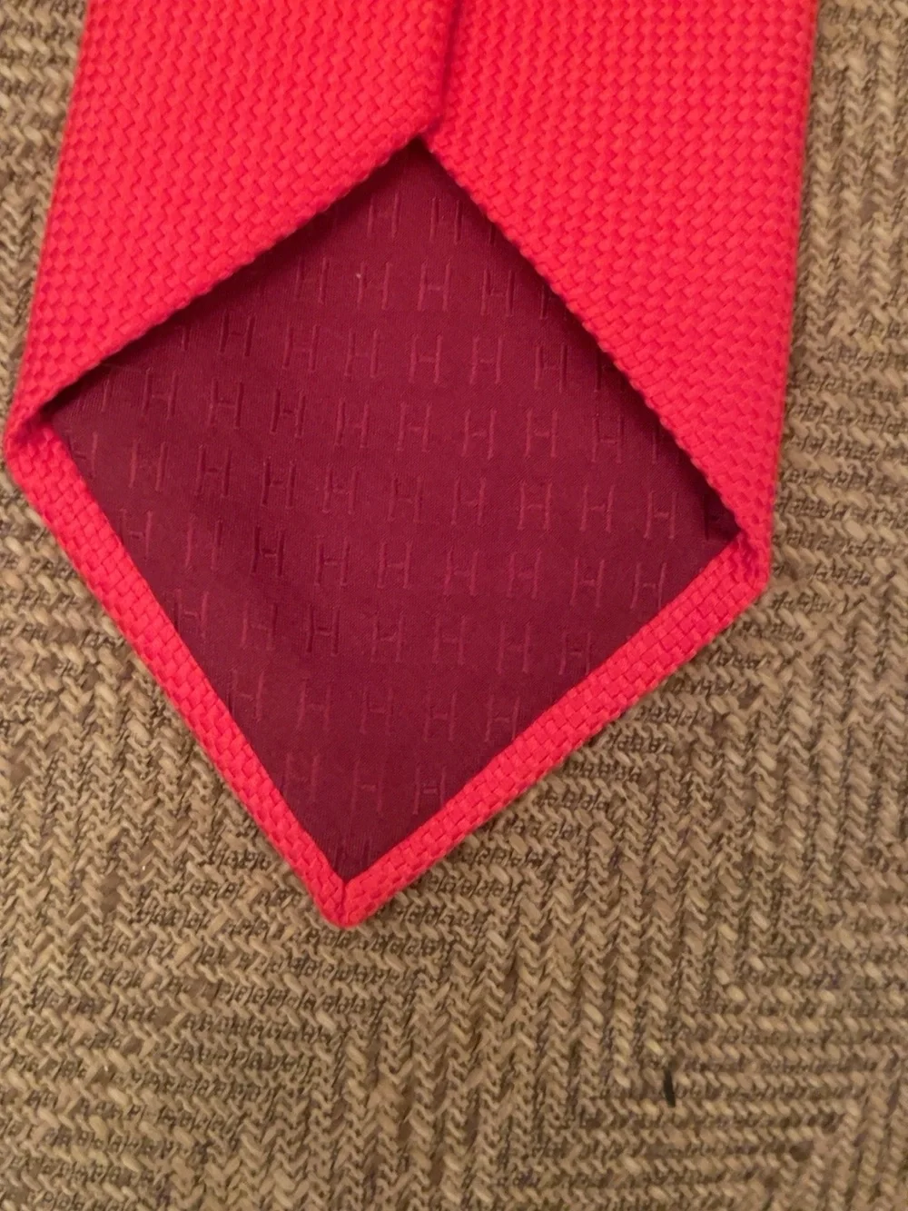Hermes La Maison red knit
